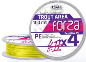 Track Line - Trecciato Trout Area Forza 4 100MT